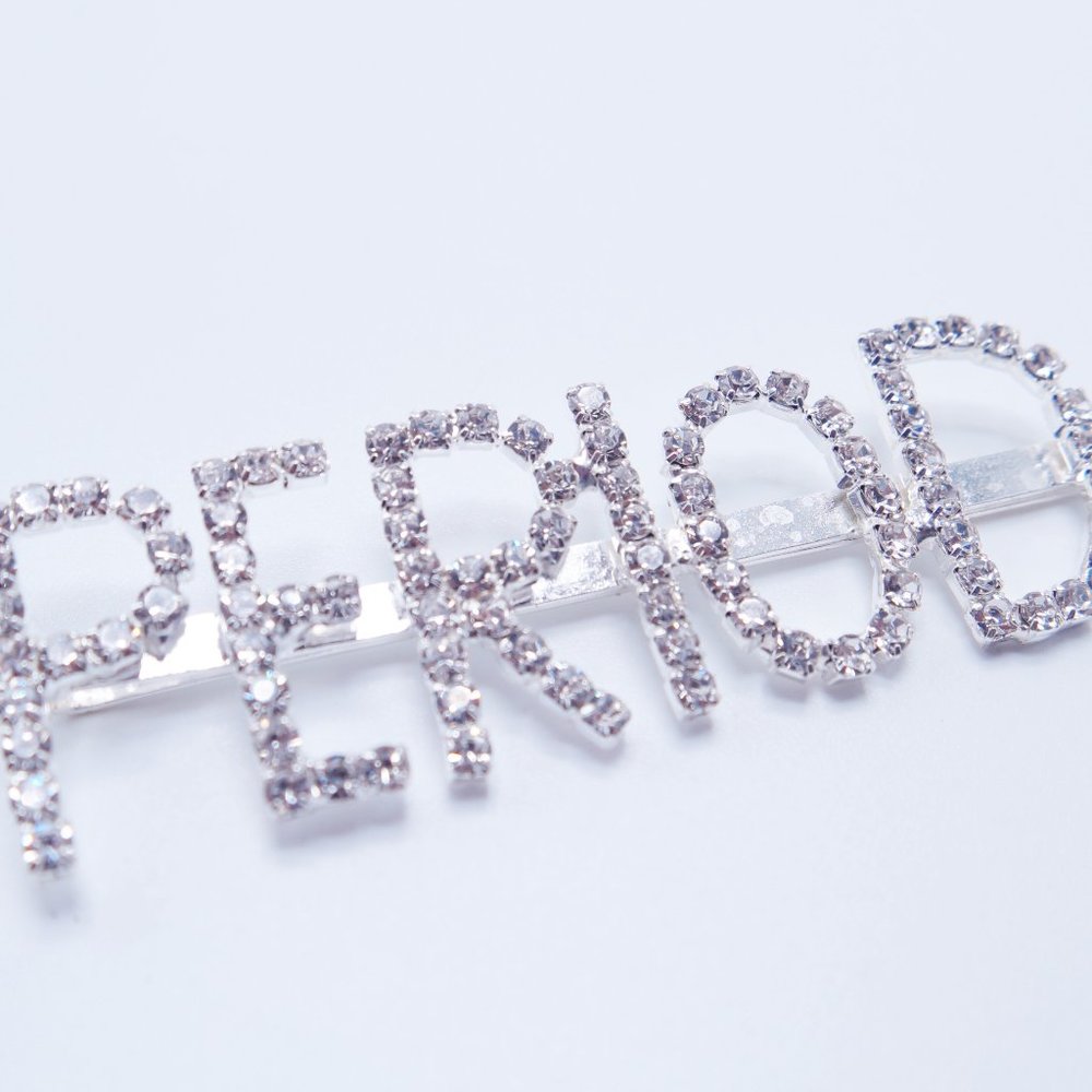 Period Diamond Hair Clip